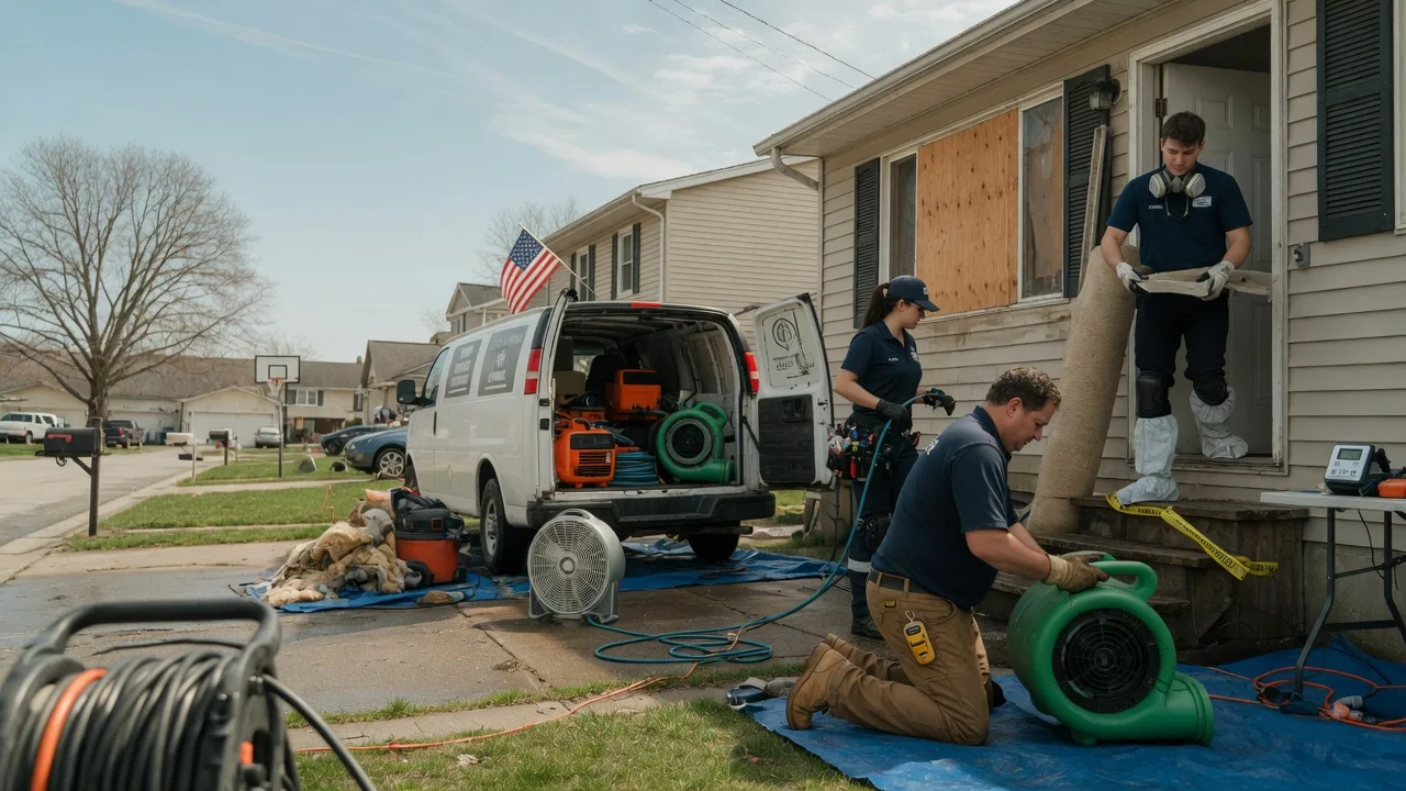 Water Damage Restoration in Craigville, IN near me